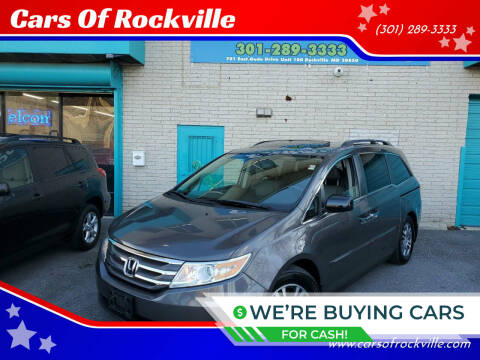 2011 Honda Odyssey for sale at Cars Of Rockville in Rockville MD