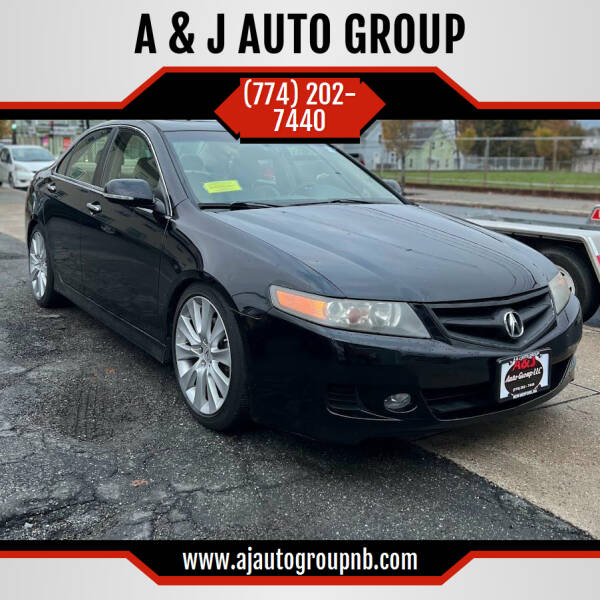 2008 Acura TSX for sale at A & J AUTO GROUP in New Bedford MA