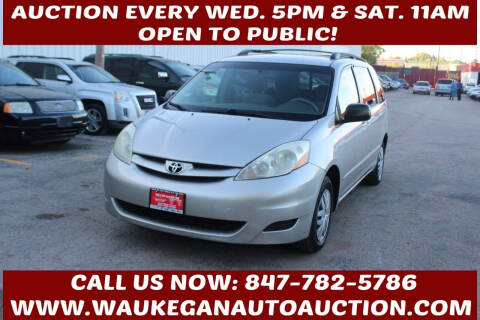 2007 Toyota Sienna for sale at Waukegan Auto Auction in Waukegan IL