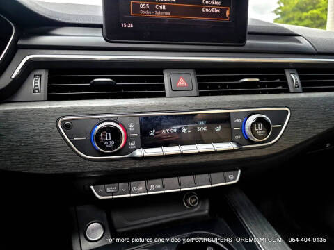 2017 Audi A4 2.0T Premium