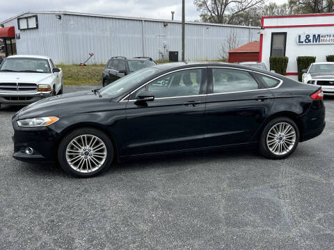 2012 Ford Fusion for sale at L&M Auto Sales in Simpsonville SC