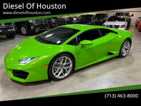 2017 Lamborghini Huracan for sale at Diesel Of Houston in Houston TX