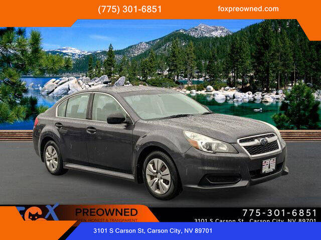 2013 Subaru Legacy for sale at Fox Preowned in Carson City NV
