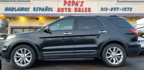 2012 Ford Explorer for sale at Popas Auto Sales in Detroit MI