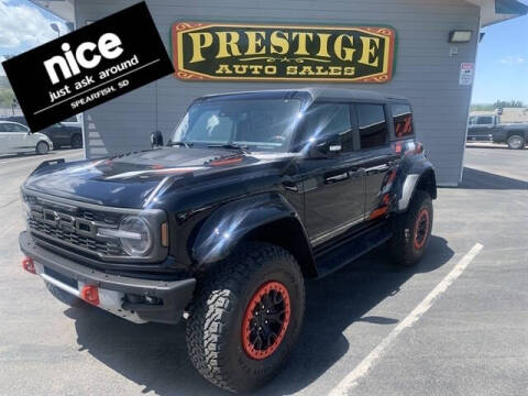 2024 Ford Bronco for sale at PRESTIGE AUTO SALES in Spearfish SD