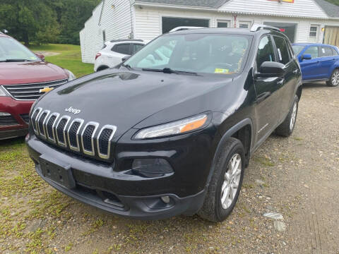 2014 Jeep Cherokee for sale at Wright's Auto Sales in Townshend VT
