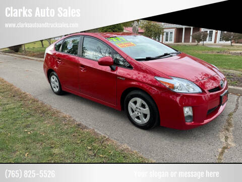 2010 Toyota Prius for sale at Clarks Auto Sales in Connersville IN