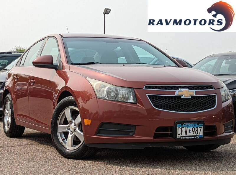 2012 Chevrolet Cruze for sale at RAVMOTORS- Burnsville in Burnsville MN