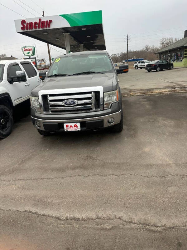 2010 Ford F-150 for sale at F & A Auto Sales in Sioux City IA