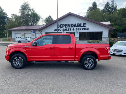 2016 Ford F-150 for sale at Dependable Auto Sales and Service in Binghamton NY