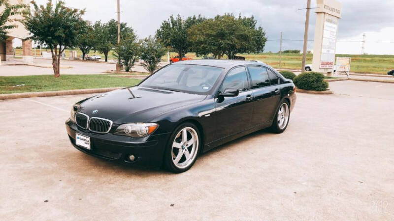 2008 BMW 7 Series for sale at West Oak L&M in Houston TX