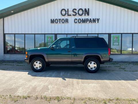 1997 Chevrolet Tahoe for sale at Olson Motor Company in Morris MN