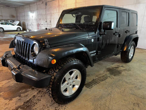 2017 Jeep Wrangler Unlimited for sale at H & G Auto in Pine City MN