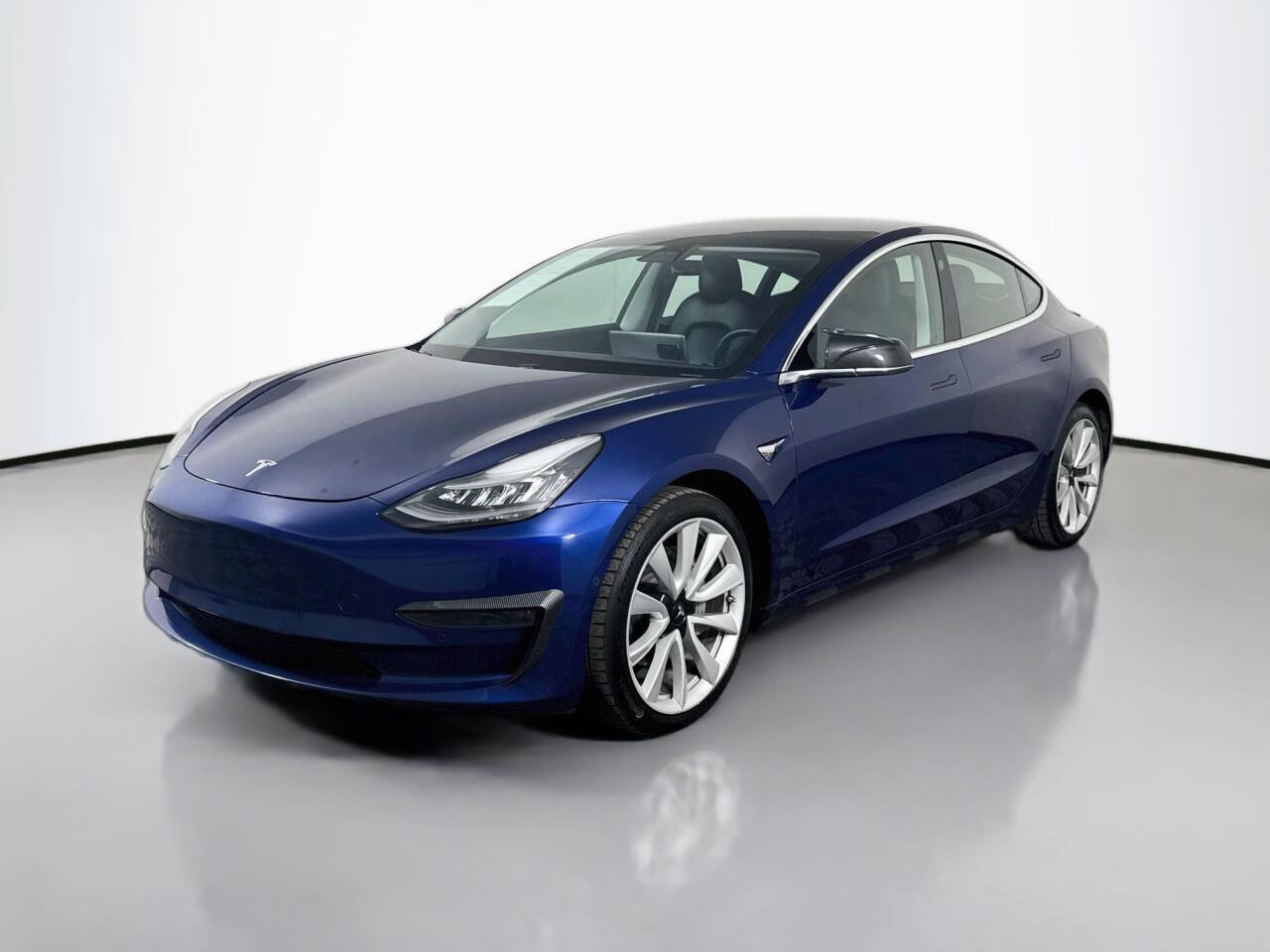 Dk. Blue 2020 Tesla Model 3 Long Range AWD Long Range 4dr Sedan 1