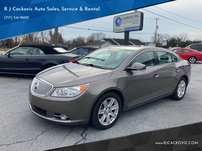 2012 Buick LaCrosse for sale at R J Cackovic Auto Sales, Service & Rental in Harrisburg PA
