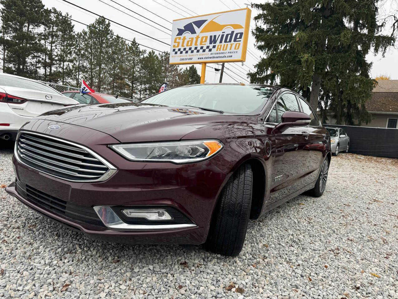 2017 Ford Fusion Energi for sale at Statewide Auto LLC in Akron, OH