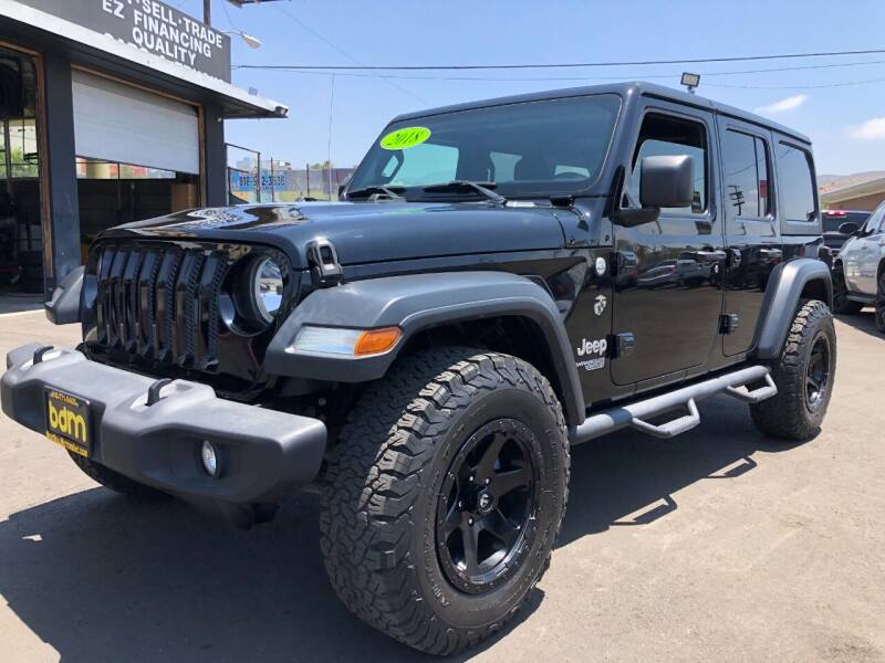 2018 Jeep Wrangler Unlimited for sale at BEST DEAL MOTORS  INC. CARS AND TRUCKS FOR SALE in Sun Valley CA