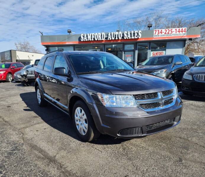 2018 Dodge Journey for sale at Samford Auto Sales in Riverview MI