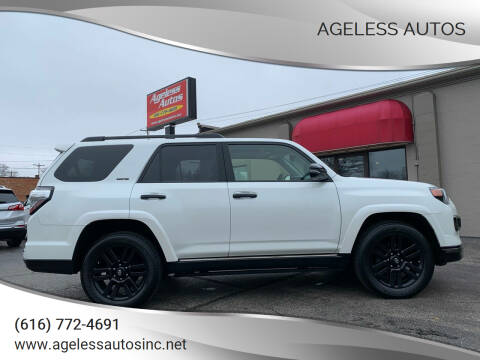 2021 Toyota 4Runner for sale at Ageless Autos in Zeeland MI