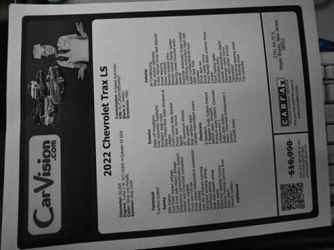 2022 Chevrolet Trax LS