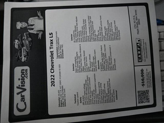 2022 Chevrolet Trax LS