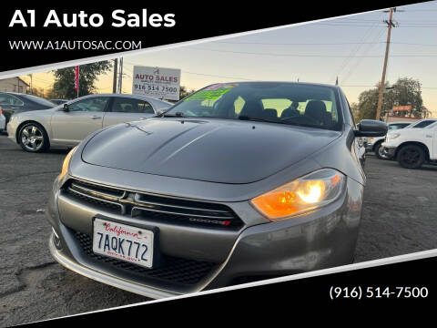 2013 Dodge Dart for sale at A1 Auto Sales in Sacramento CA