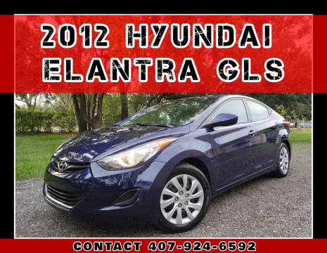 2012 Hyundai Elantra for sale at AFFORDABLE ONE LLC in Orlando FL