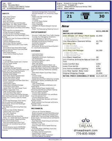 2022 Mercedes-Benz S-Class S 500 4MATIC