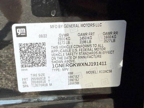 2022 Chevrolet Traverse LT Cloth