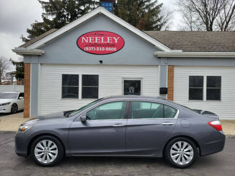 2014 Honda Accord for sale at Neeley Automotive in Bellefontaine OH