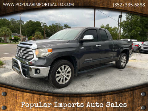2014 Toyota Tundra for sale at Popular Imports Auto Sales in Gainesville FL