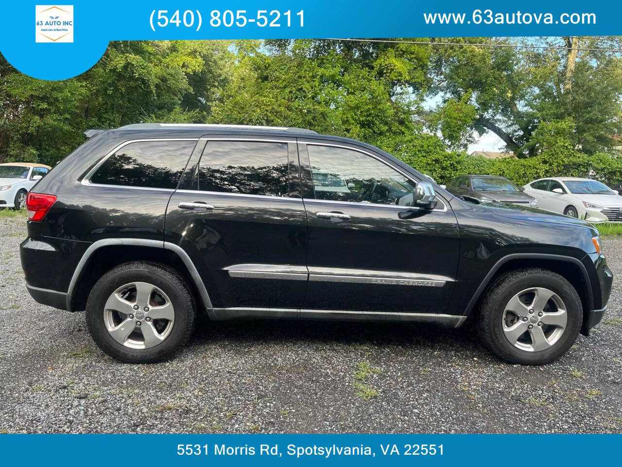 2012 Jeep Grand Cherokee for sale at 63 Auto Inc in Spotsylvania, VA