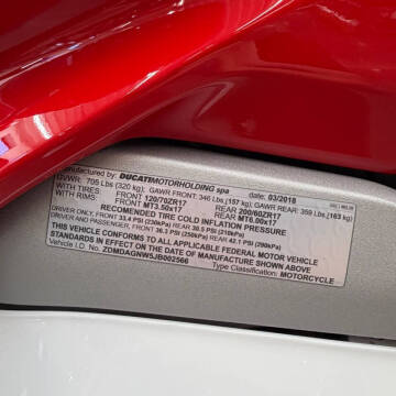 2018 Ducati Panigale V4