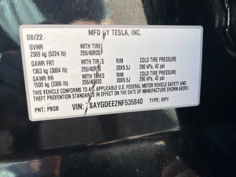 2022 Tesla Model Y Long Range