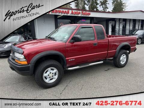 2000 Chevrolet S-10 for sale at Sports Cars International in Lynnwood WA