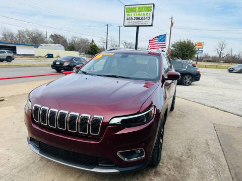 2019 Jeep Cherokee for sale at Shock Motors in Garland TX