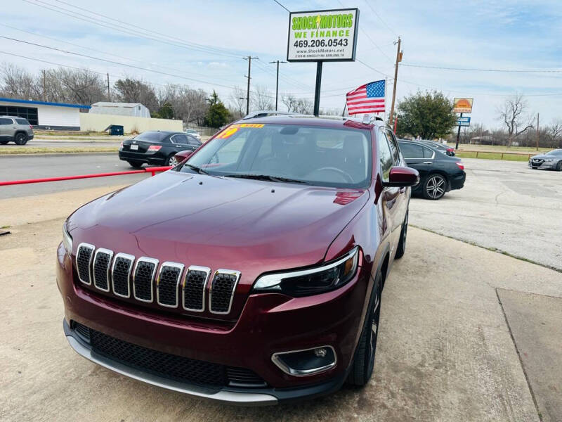 2019 Jeep Cherokee for sale at Shock Motors in Garland TX