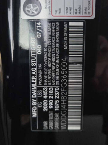 2015 Mercedes-Benz C-Class C 250