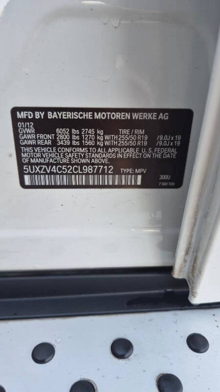 2012 BMW X5 xDrive35i