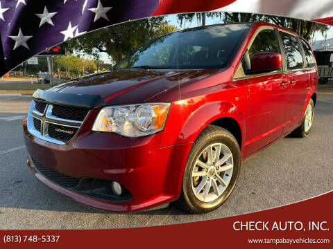 2019 Dodge Grand Caravan for sale at CHECK AUTO, INC. in Tampa FL