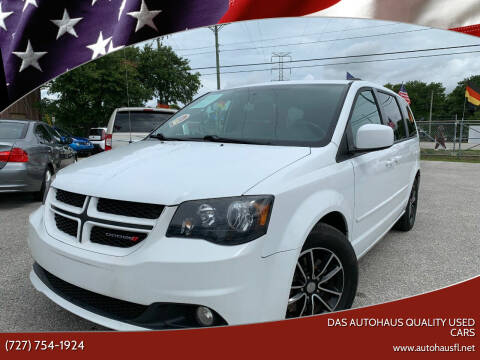 2017 Dodge Grand Caravan for sale at Das Autohaus Quality Used Cars in Clearwater FL