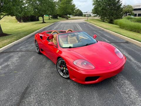 2004 Ferrari 360 Spider for sale at Q and A Motors in Saint Louis MO