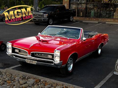 1967 Pontiac GTO for sale at MGM CLASSIC CARS in Addison IL