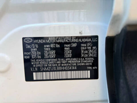 2017 Hyundai Santa Fe Sport 2.4L