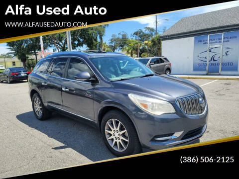 2014 Buick Enclave for sale at Alfa Used Auto in Holly Hill FL