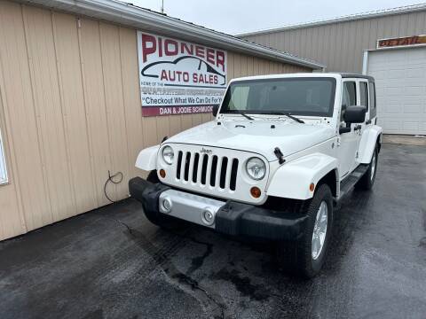 2010 Jeep Wrangler Unlimited for sale at Pioneer Auto Sales in Pioneer OH