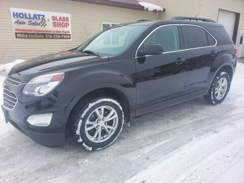 2016 Chevrolet Equinox for sale at Hollatz Auto Sales in Parkers Prairie MN