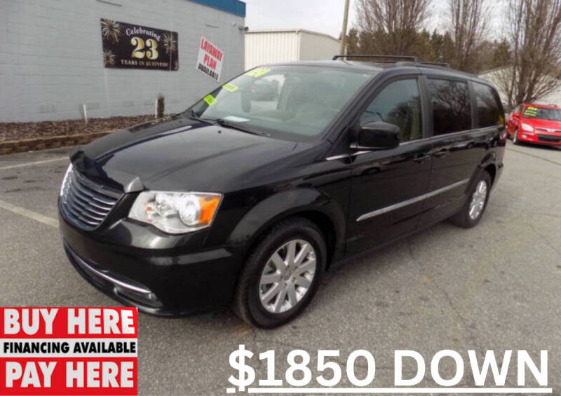 2016 Chrysler Town and Country for sale at Pro-Motion Motor Co in Lincolnton NC