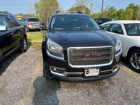 2014 GMC Acadia for sale at Max Value Cars in Geneva NY