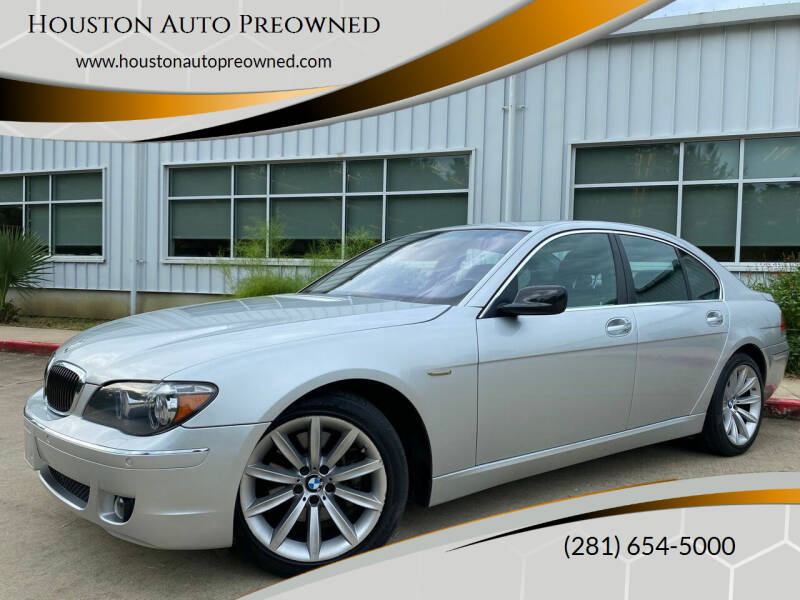 2007 BMW 7 Series for sale at Houston Auto Preowned in Houston TX